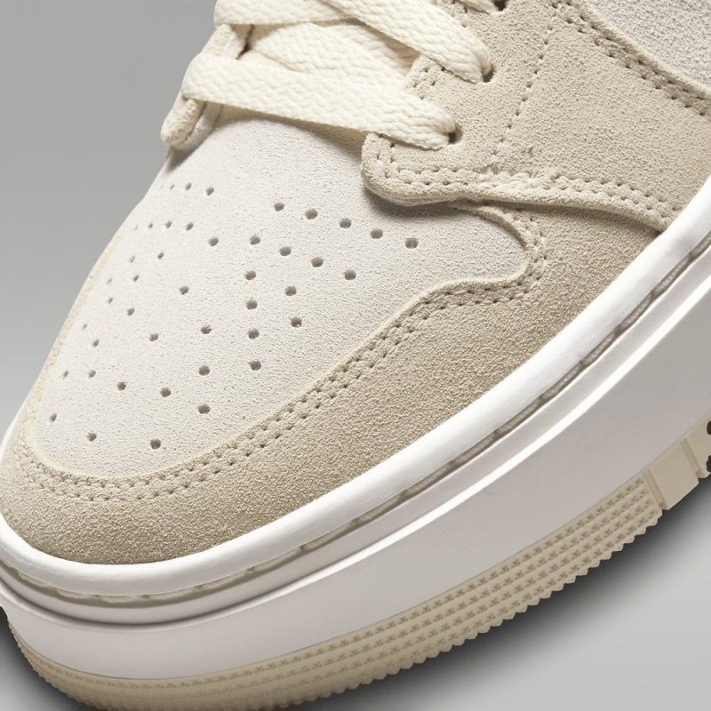 Nike Air Jordan 1 Elevate Low Schoenen Dames Beige Nederland | 941705-STU
