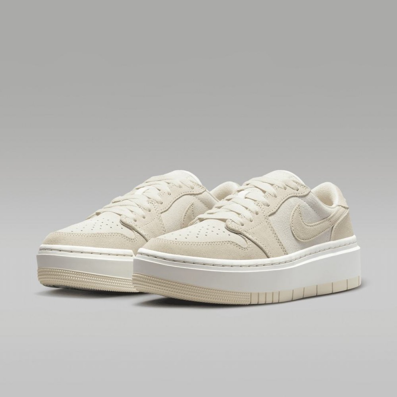 Nike Air Jordan 1 Elevate Low Schoenen Dames Beige Nederland | 941705-STU