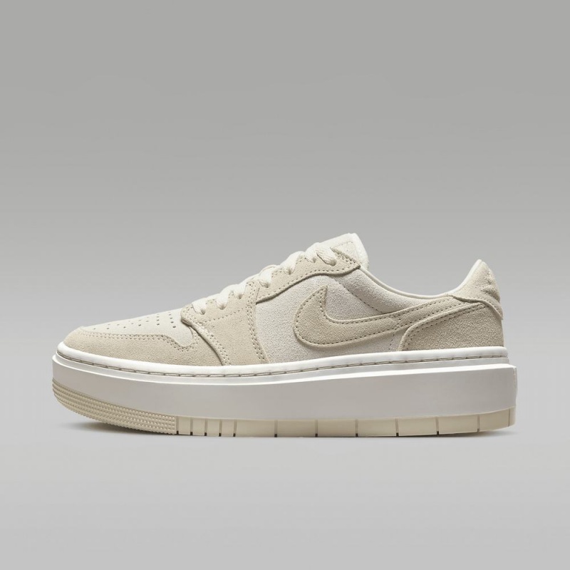 Nike Air Jordan 1 Elevate Low Schoenen Dames Beige Nederland | 941705-STU