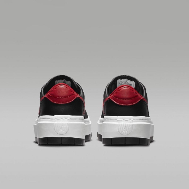 Nike Air Jordan 1 Elevate Low Schoenen Dames Zwart Rood Nederland | 279054-BCG