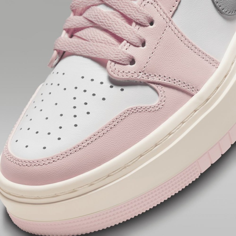 Nike Air Jordan 1 Elevate Low Schoenen Dames Roze Wit Nederland | 679013-SRD