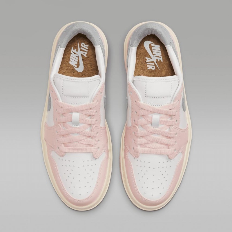 Nike Air Jordan 1 Elevate Low Schoenen Dames Roze Wit Nederland | 679013-SRD