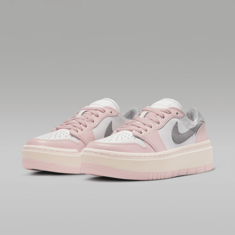 Nike Air Jordan 1 Elevate Low Schoenen Dames Roze Wit Nederland | 679013-SRD