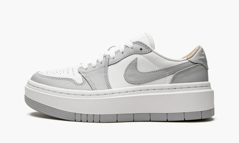 Nike Air Jordan 1 Elevate Low \'Wolf Grey\' Schoenen Dames Wit Grijs Nederland | 109267-GJC