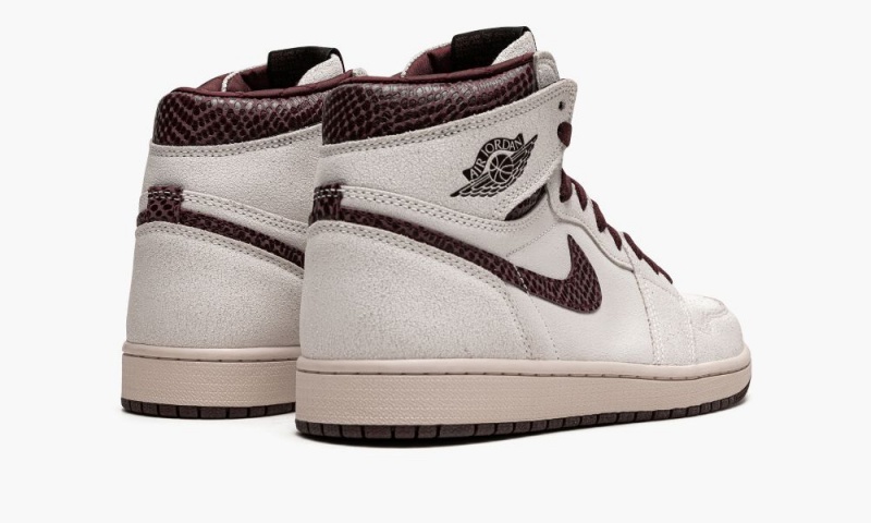 Nike Air Jordan 1 HIGH OG 'A Ma Maniere x' Schoenen Heren Wit Bordeaux Nederland | 538102-NMC