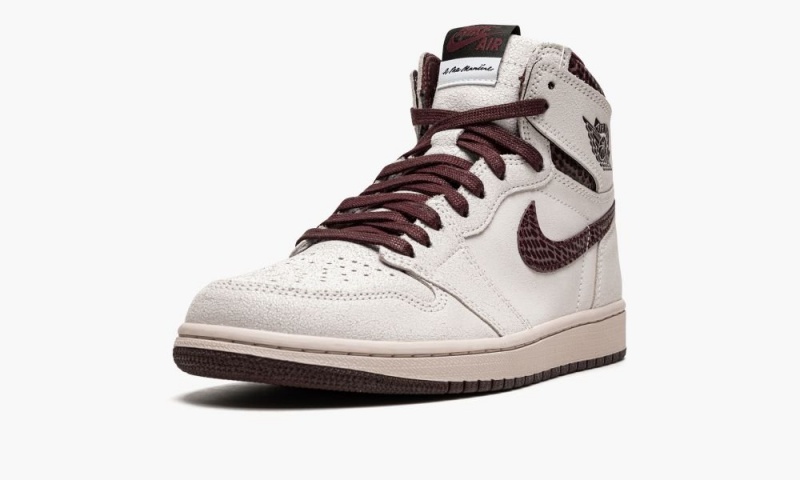 Nike Air Jordan 1 HIGH OG 'A Ma Maniere x' Schoenen Heren Wit Bordeaux Nederland | 538102-NMC