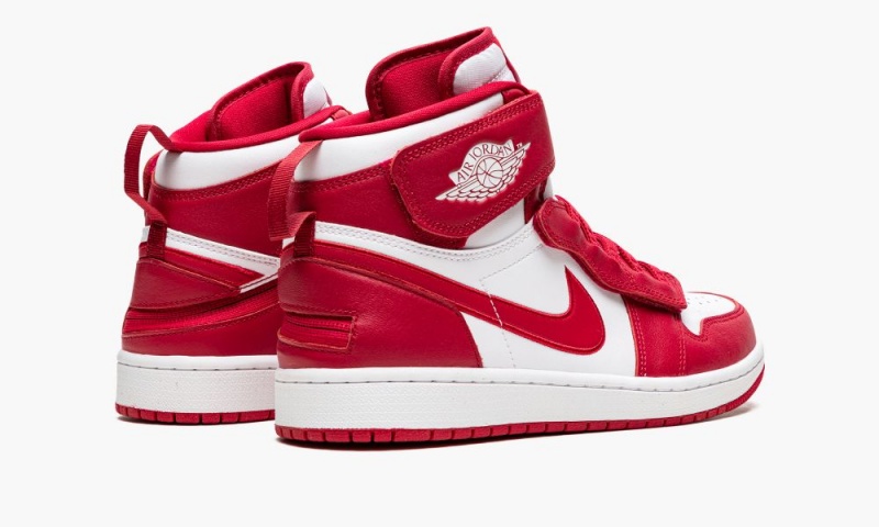 Nike Air Jordan 1 Hi FlyEase Schoenen Heren Rood Wit Nederland | 240183-YSJ