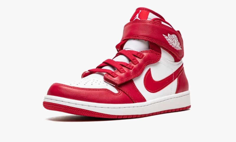 Nike Air Jordan 1 Hi FlyEase Schoenen Heren Rood Wit Nederland | 240183-YSJ