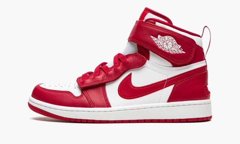 Nike Air Jordan 1 Hi FlyEase Schoenen Heren Rood Wit Nederland | 240183-YSJ