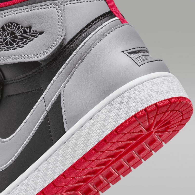 Nike Air Jordan 1 Hi FlyEase Schoenen Heren Grijs Zwart Nederland | 658249-NBQ