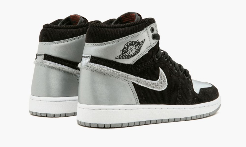 Nike Air Jordan 1 Hi GG 'Aleali May' Schoenen Kinderen Zwart Grijs Grijs Wit Nederland | 146287-QVH