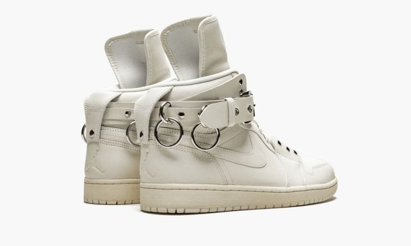Nike Air Jordan 1 High 'COMME des Garçons - White' Schoenen Heren Wit Nederland | 531492-TMU