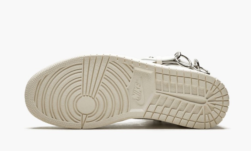 Nike Air Jordan 1 High 'COMME des Garçons - White' Schoenen Heren Wit Nederland | 531492-TMU