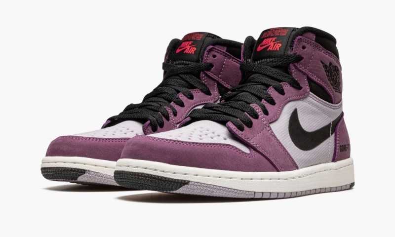Nike Air Jordan 1 High Element 'Gore-Tex Berry' Schoenen Heren Paars Grijs Zwart Nederland | 607543-LEW