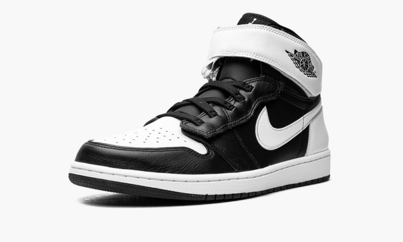 Nike Air Jordan 1 High FlyEase 'Panda' Schoenen Heren Zwart Wit Nederland | 387605-DKU
