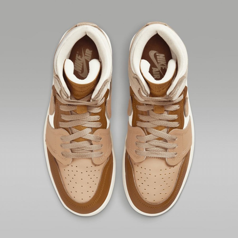 Nike Air Jordan 1 High Method of Make Schoenen Dames Khaki Nederland | 315742-EBC