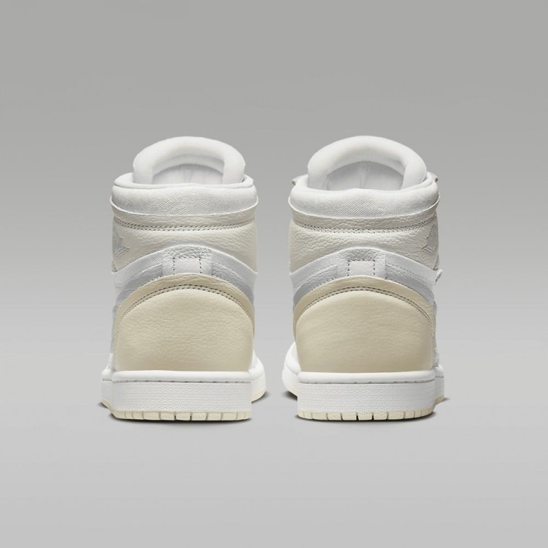 Nike Air Jordan 1 High Method of Make Schoenen Dames Wit Lichtgeel Nederland | 839601-LSE
