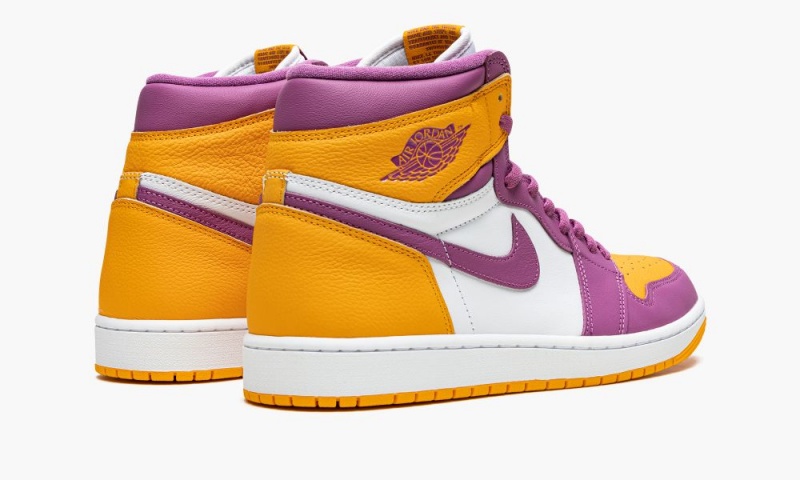 Nike Air Jordan 1 High OG 'Brotherhood' Schoenen Heren Paars Goud Licht Nederland | 395860-LQX