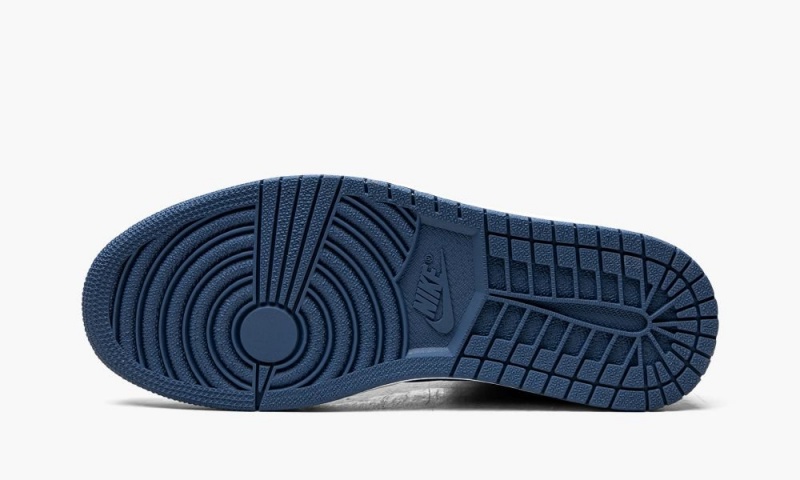 Nike Air Jordan 1 High OG 'Dark Marina Blue' Schoenen Heren Donkerblauw Zwart Wit Nederland | 193654-GOF