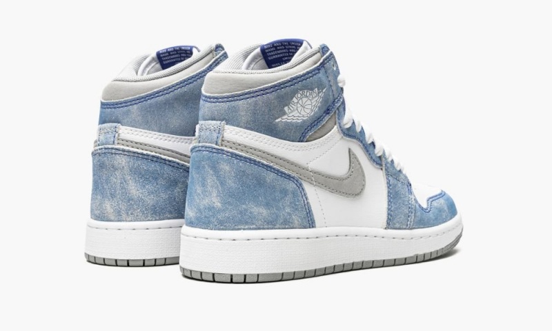 Nike Air Jordan 1 High OG GS 'Hyper Royal' Schoenen Kinderen Wit Blauw Nederland | 492538-DAS