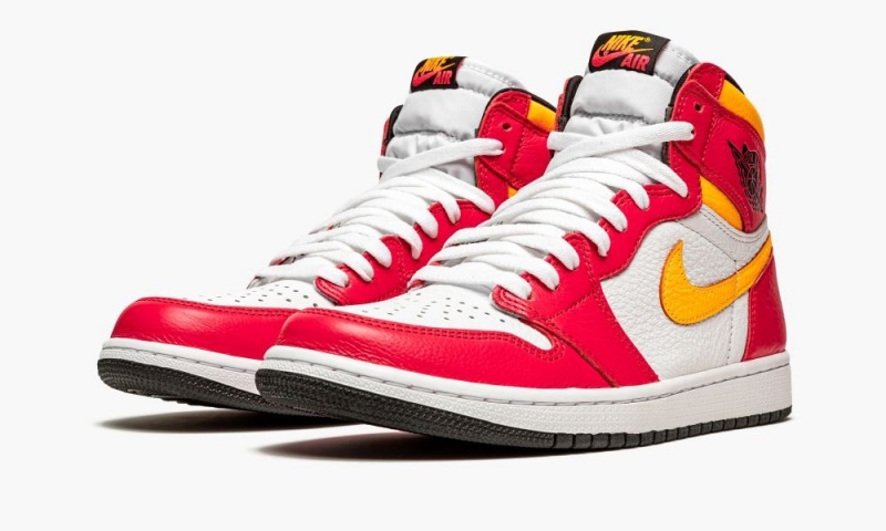 Nike Air Jordan 1 High OG 'Light Fusion Red' Schoenen Heren Lichtrood Wit Nederland | 278519-PNV