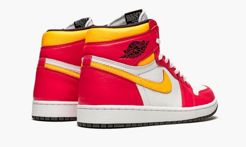 Nike Air Jordan 1 High OG 'Light Fusion Red' Schoenen Heren Lichtrood Wit Nederland | 278519-PNV