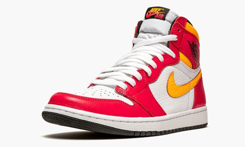 Nike Air Jordan 1 High OG 'Light Fusion Red' Schoenen Heren Lichtrood Wit Nederland | 278519-PNV