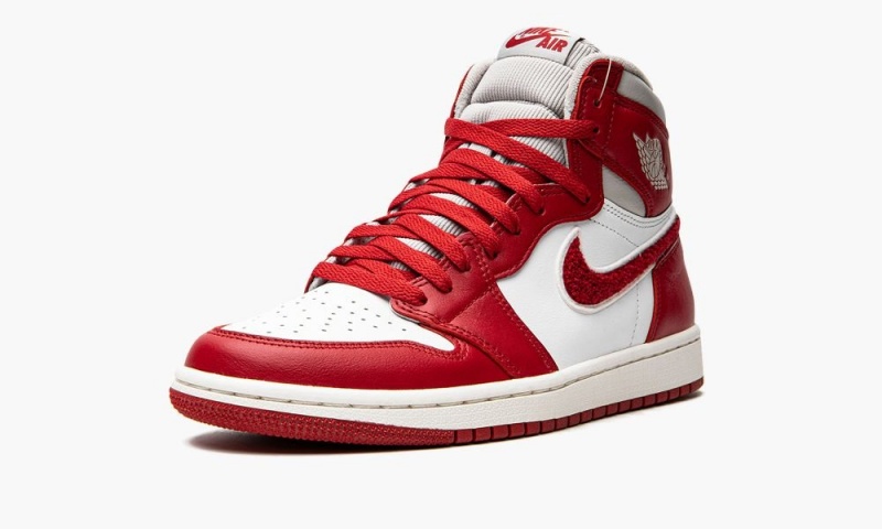 Nike Air Jordan 1 High OG 'Newstalgia' Schoenen Dames Wit Roze Rood Nederland | 521043-GFZ