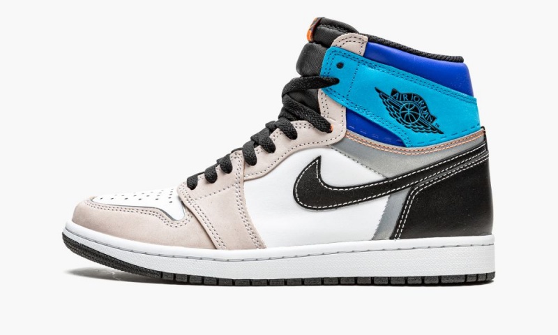 Nike Air Jordan 1 High OG \'Prototype\' Schoenen Heren Wit Gekleurd Oranje Nederland | 049763-TFN