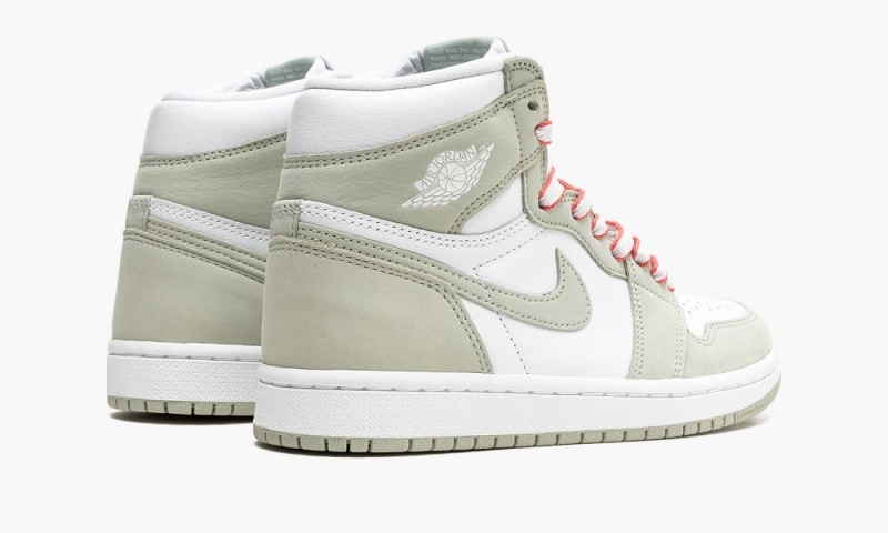 Nike Air Jordan 1 High OG 'Seafoam' Schoenen Dames Roze Groen Wit Nederland | 628540-UEG