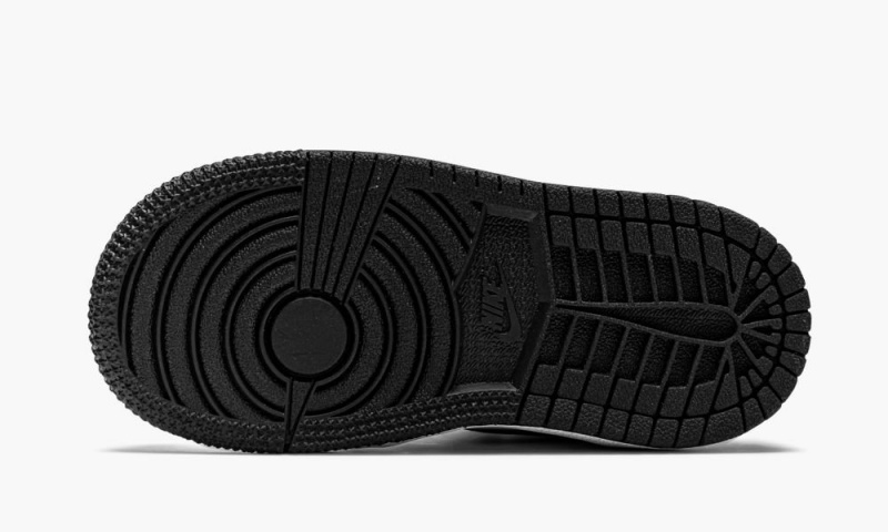 Nike Air Jordan 1 High OG TD 'Silver Neus' Schoenen Kinderen Zwart Metal Zilver Nederland | 130986-JLI
