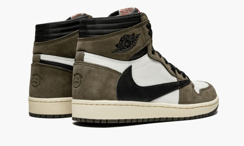 Nike Air Jordan 1 High OG TS SP 'Travis Scott' Schoenen Heren Donkerbeige Rood Nederland | 643829-XUD