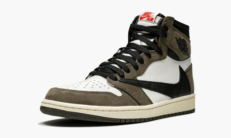 Nike Air Jordan 1 High OG TS SP 'Travis Scott' Schoenen Heren Donkerbeige Rood Nederland | 643829-XUD