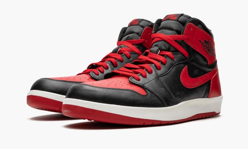 Nike Air Jordan 1 High The Return Schoenen Heren Zwart Rood Wit Nederland | 910527-YZK