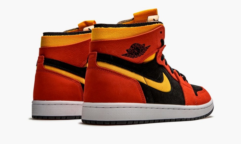 Nike Air Jordan 1 High Zoom CMFT 'Chile Red' Schoenen Heren Zwart Rood Wit Nederland | 896042-RGM