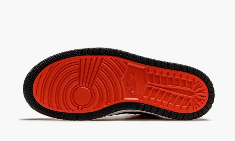 Nike Air Jordan 1 High Zoom CMFT 'Chile Red' Schoenen Heren Zwart Rood Wit Nederland | 896042-RGM