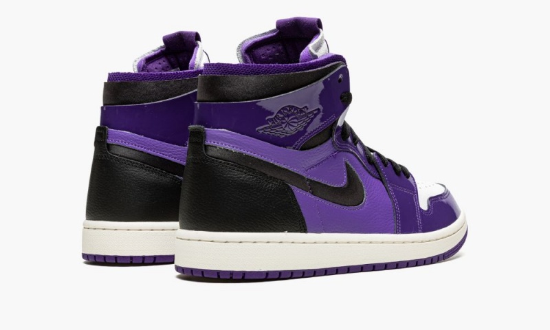 Nike Air Jordan 1 High Zoom CMFT 'Purple Lak' Schoenen Dames Paars Zwart Nederland | 204679-IFH