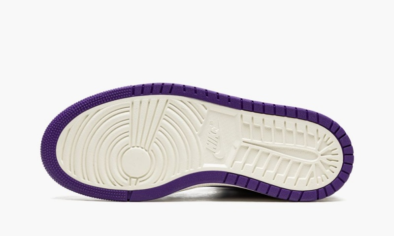 Nike Air Jordan 1 High Zoom CMFT 'Purple Lak' Schoenen Dames Paars Zwart Nederland | 204679-IFH