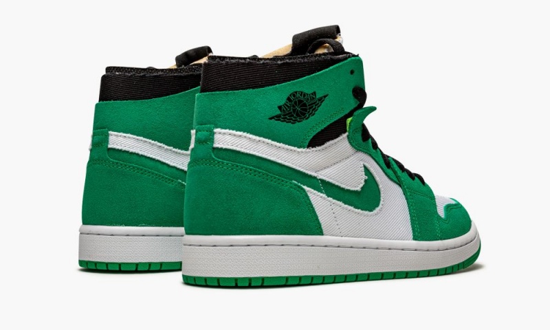 Nike Air Jordan 1 High Zoom CMFT 'Stadium Green' Schoenen Heren Groen Zwart Wit Nederland | 982015-XVO