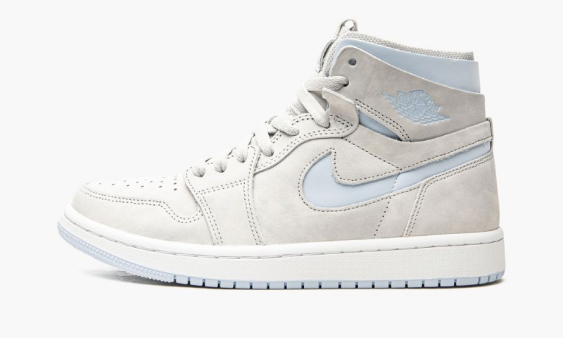 Nike Air Jordan 1 High Zoom CM \'Grey Fog\' Schoenen Dames Grijs Blauw Wit Nederland | 265709-WHO