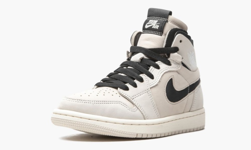 Nike Air Jordan 1 High Zoom CM 'Summit White' Schoenen Dames Wit Zwart Nederland | 413750-CNA