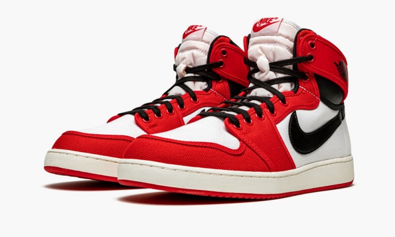 Nike Air Jordan 1 KO 'Chicago' Schoenen Heren Rood Wit Zwart Nederland | 346517-VEP