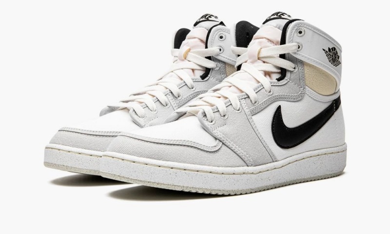 Nike Air Jordan 1 KO 'Greyscale' Schoenen Heren Wit Lichtgrijs Zwart Nederland | 560917-UVY