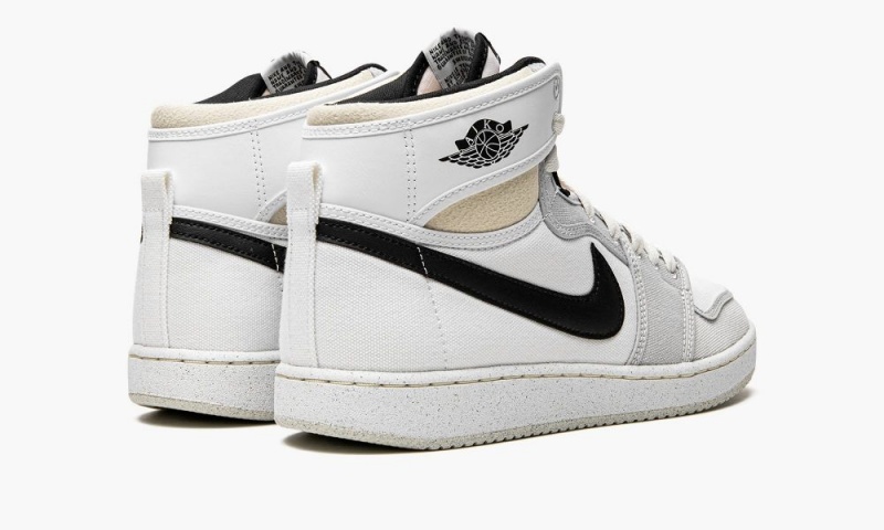 Nike Air Jordan 1 KO 'Greyscale' Schoenen Heren Wit Lichtgrijs Zwart Nederland | 560917-UVY