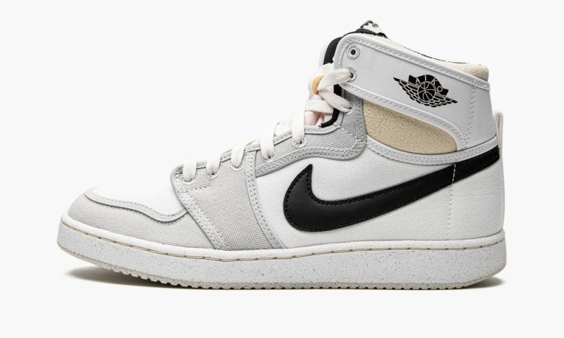 Nike Air Jordan 1 KO \'Greyscale\' Schoenen Heren Wit Lichtgrijs Zwart Nederland | 560917-UVY