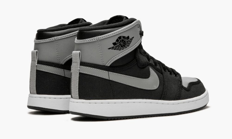 Nike Air Jordan 1 KO High OG Schoenen Heren Zwart Grijs Wit Nederland | 723145-SYD