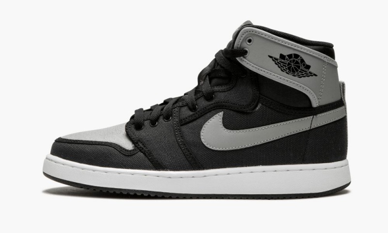 Nike Air Jordan 1 KO High OG Schoenen Heren Zwart Grijs Wit Nederland | 723145-SYD