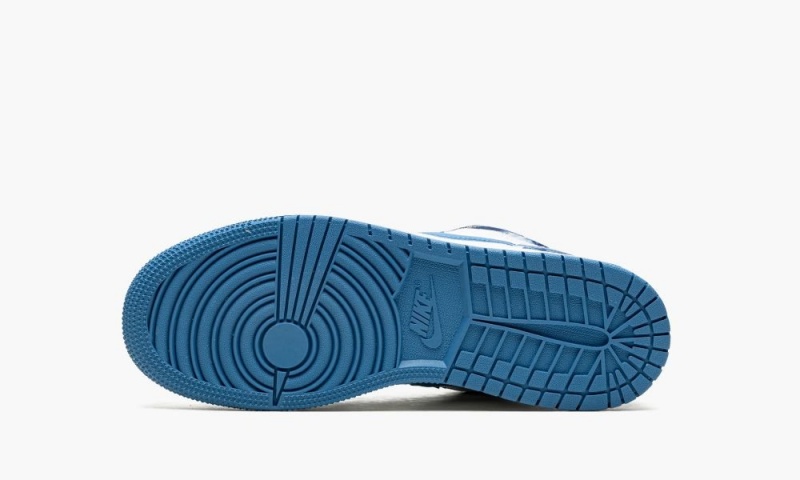 Nike Air Jordan 1 LOW (GS) 'Acid Wash Denim' Schoenen Kinderen Wit Blauw Nederland | 875236-EWU