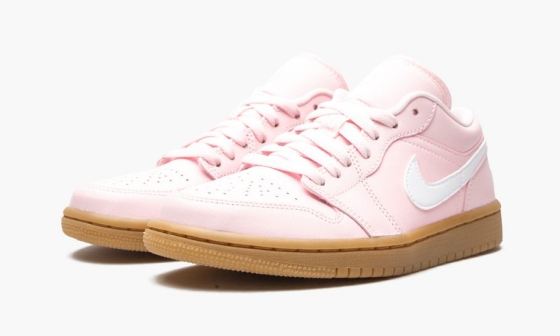 Nike Air Jordan 1 Low 'Arctic Pink Gum' Schoenen Dames Roze Wit Licht Nederland | 912805-TWO