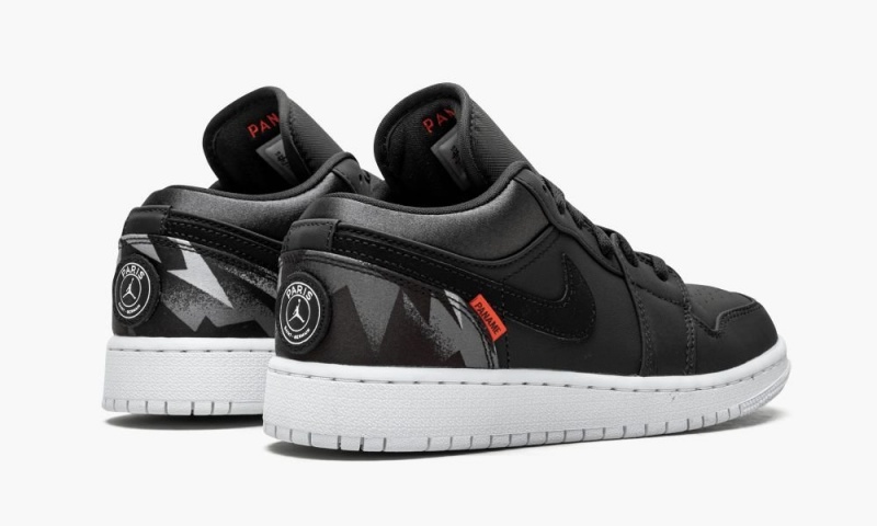 Nike Air Jordan 1 Low BG 'PSG - Paris Saint Germain' Schoenen Kinderen Zwart Rood Nederland | 476108-XKI